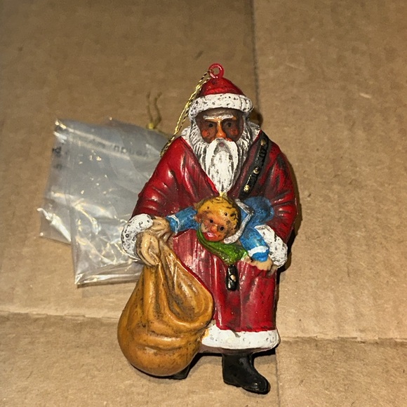 12x Vintage Plastic Old World Santa Christmas Ornaments - Picture 5 of 13